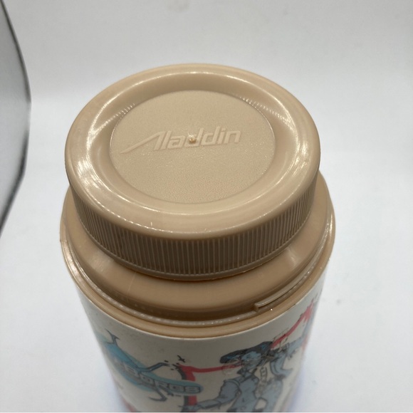 1996 VINTAGE BEETLEBORG METALLIX, ALADDIN THERMOS - Picture 4 of 9